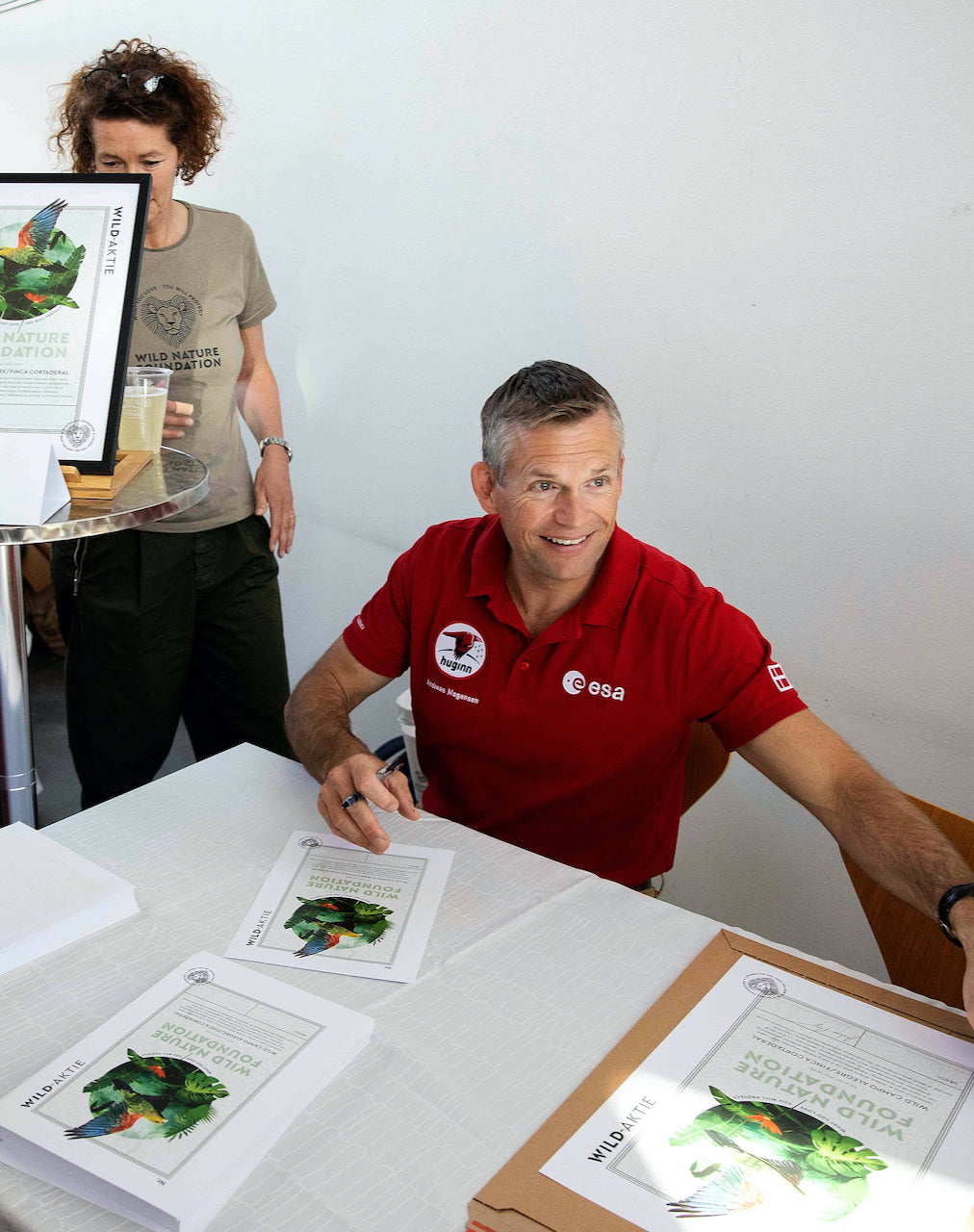 WILD-aktie med Andreas Mogensens autograf - særudgave